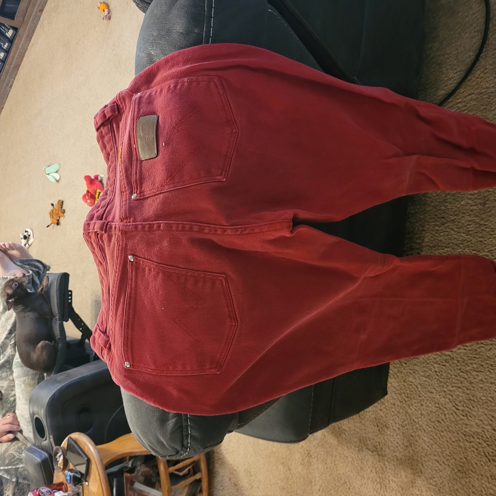 Levi's Red Denim Jeans